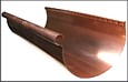 'KHalf Round  Style Copper Raingutter 