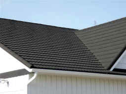 Tile Steel Roof, Aluminum Soffit,